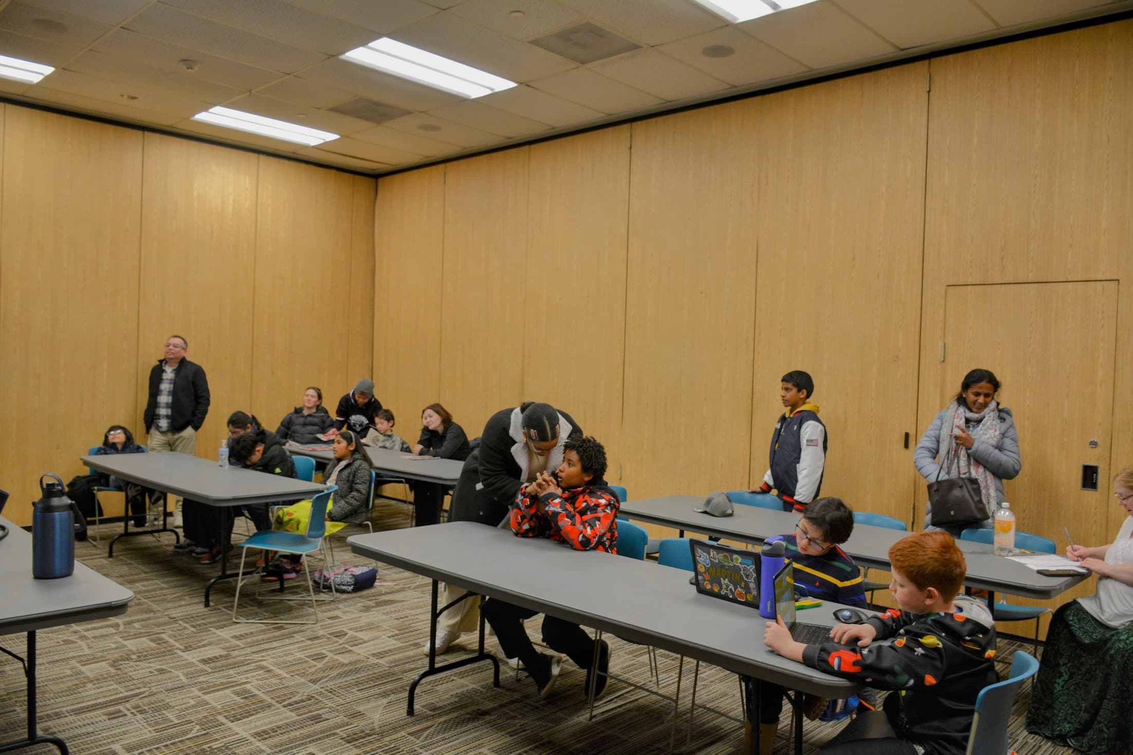 Workshop held at Allwood Branch Library