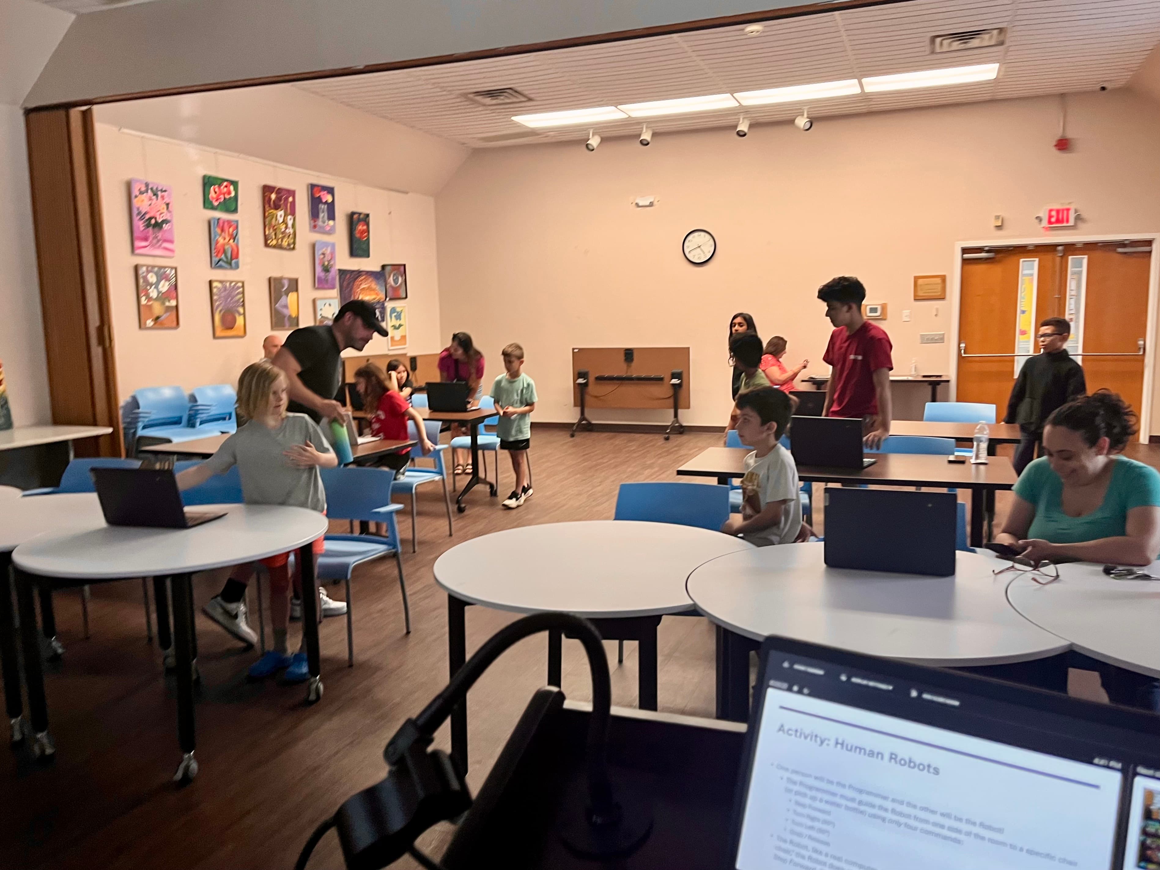 Workshop held at Roseland Free Public Library